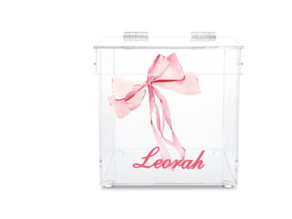 Accessory Box Girls - Pink Ribbon