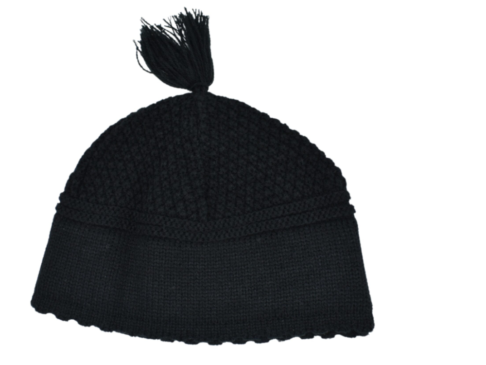 Sleep Yarmulke-Plain- Black