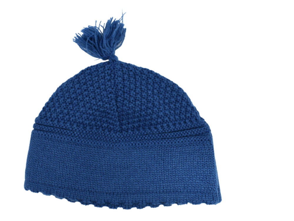 Sleep Yarmulke-Plain- Denim