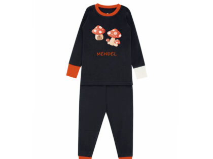 Mushroom Meadow Pajama Rust