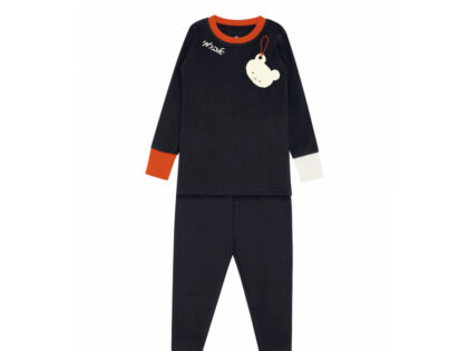 Cuddle Bear Pajama Rust