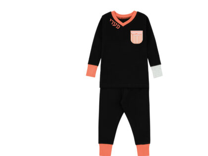 Pocket Stripe Coral Pajama