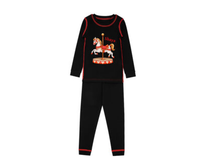 Spin & Snooze Red Pajama