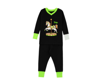 Spin & Snooze Lime Pajama