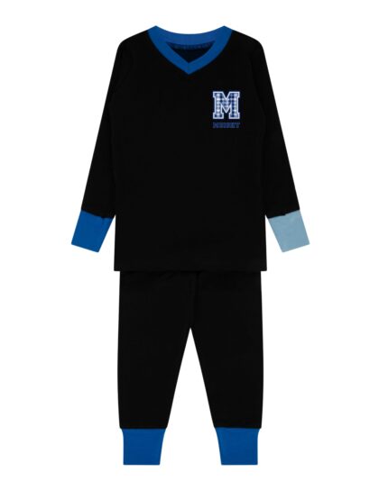 Plaid Patch Blue Pajama