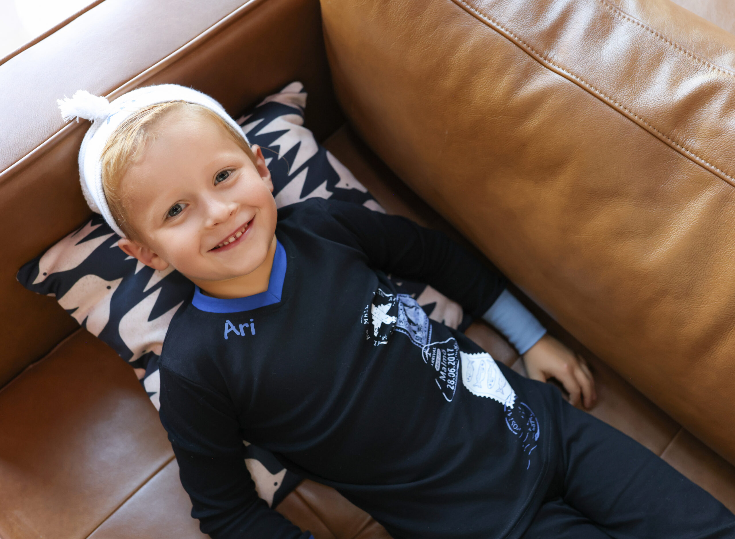 Postmarked Blue Pajama - Image 3