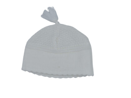 White Sleep Yarmulke-Plain